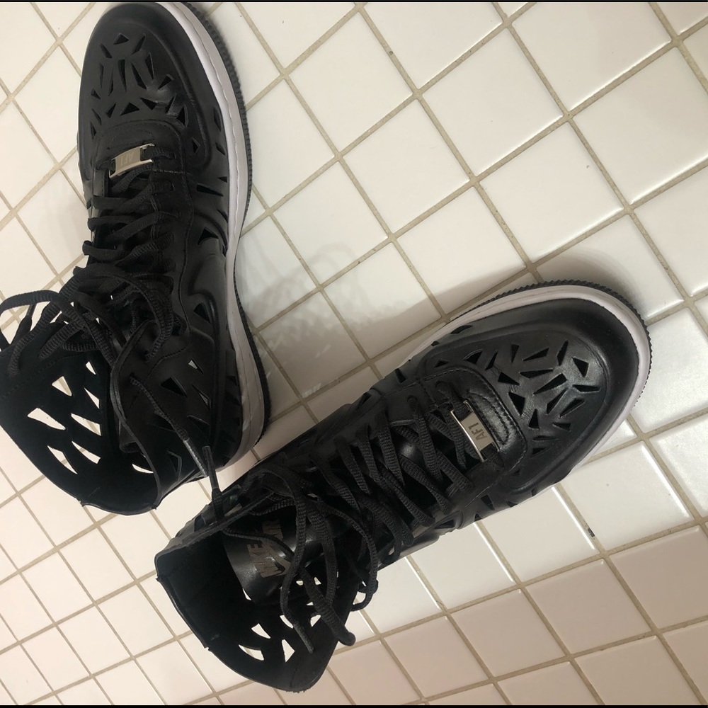 Black Nike sneakers